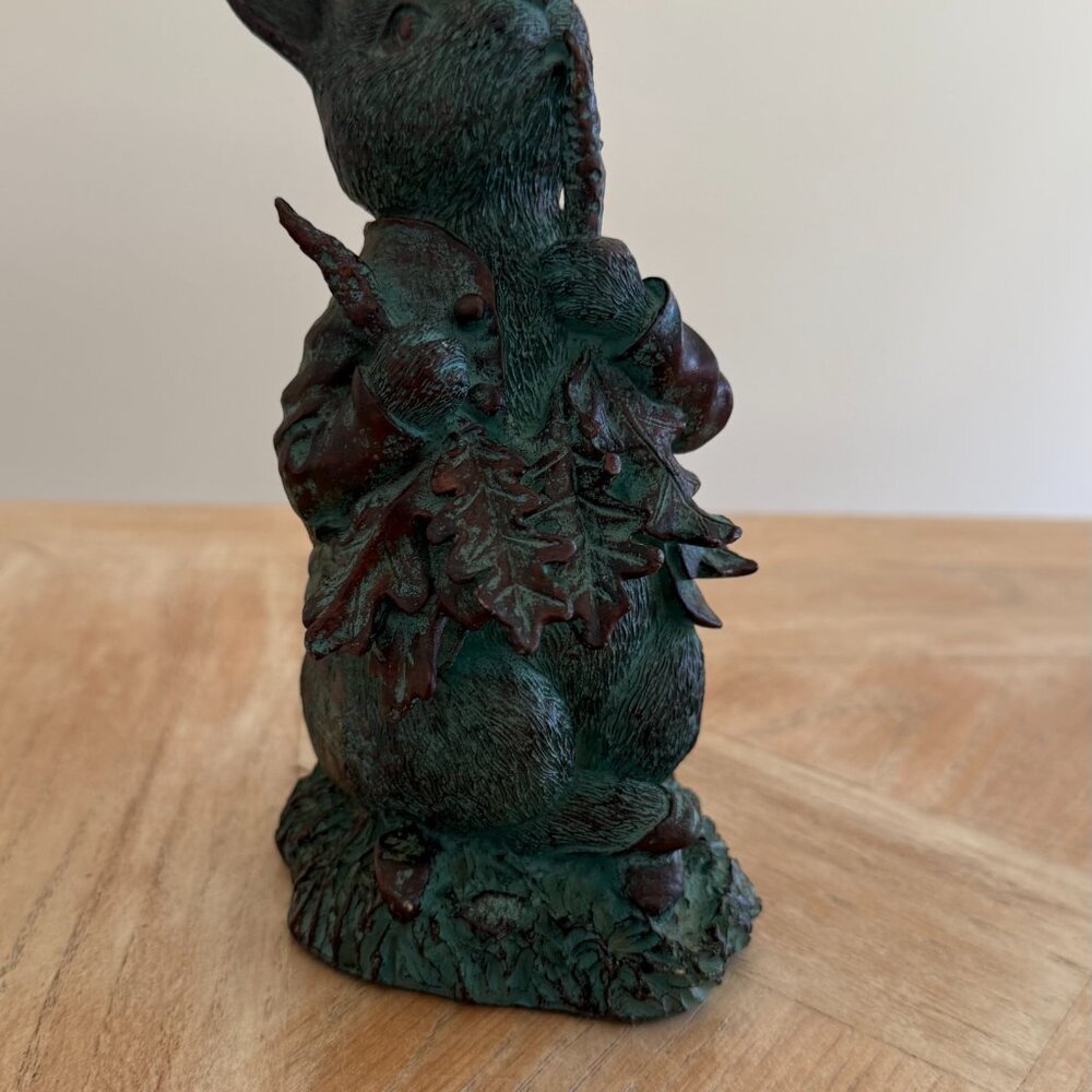Easter Peter Rabbit with Raddish Statue - Picture 10 of 14